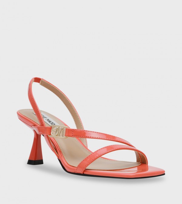INFUZER Square Toe Heel Sandals
