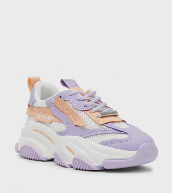 POSSESSION-E Color Block Chunky Sneakers