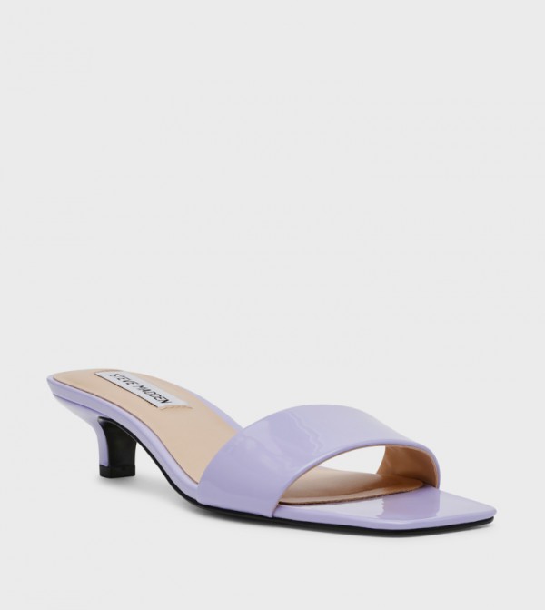 TILLI Square Toe Kitten Heel Sandals