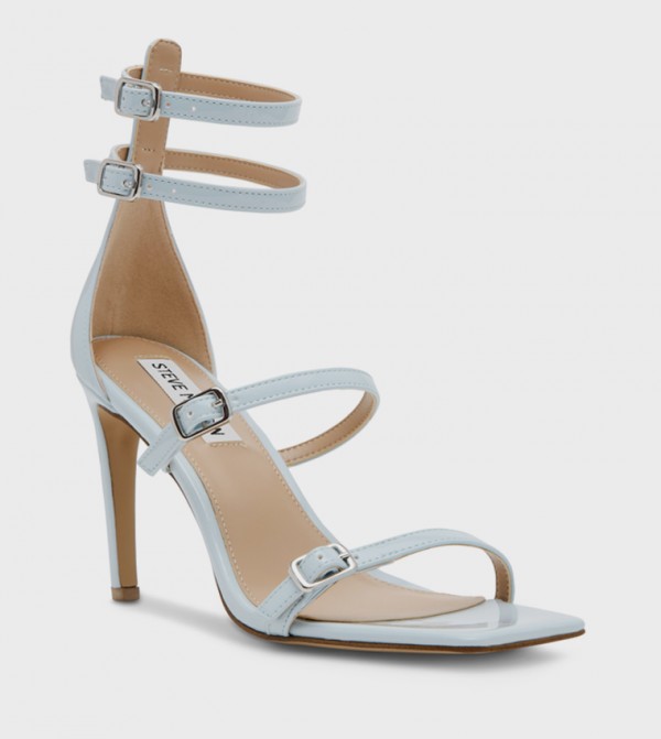 FLAMER Ankle Strap Heel Sandals