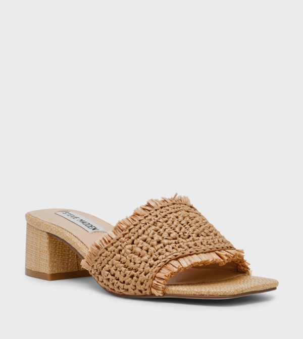 CIENEGA Braided Block Heeled Sandals
