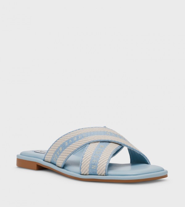 ARROWS Criss-Cross Strap Flat Sandals