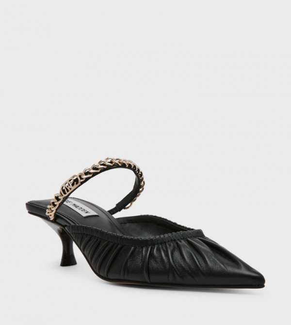 SMALL-TALK Ruched Slingback Pumps