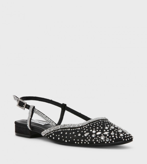 BALLROOM Embellished Low Heel Pumps