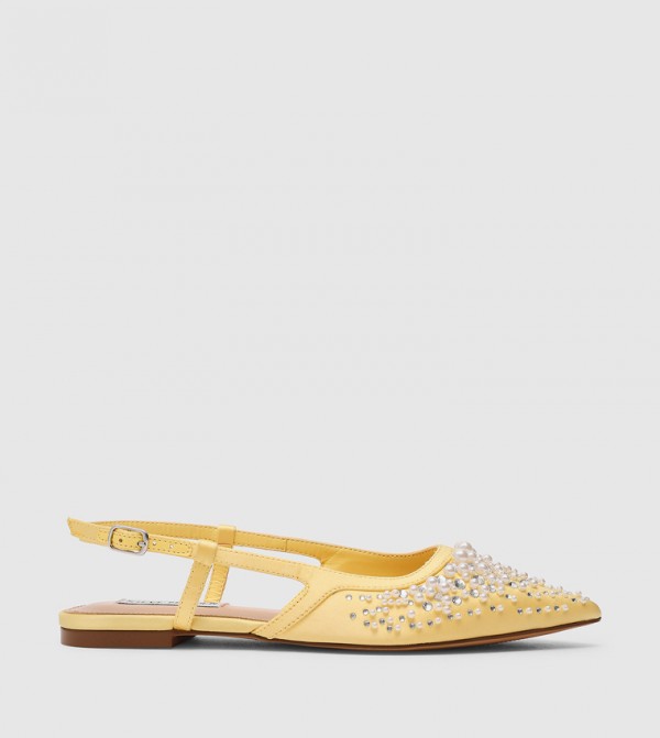 LAYOVER Embellished Sling Back Mules