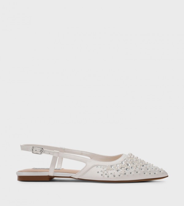LAYOVER Embellished Sling Back Mules