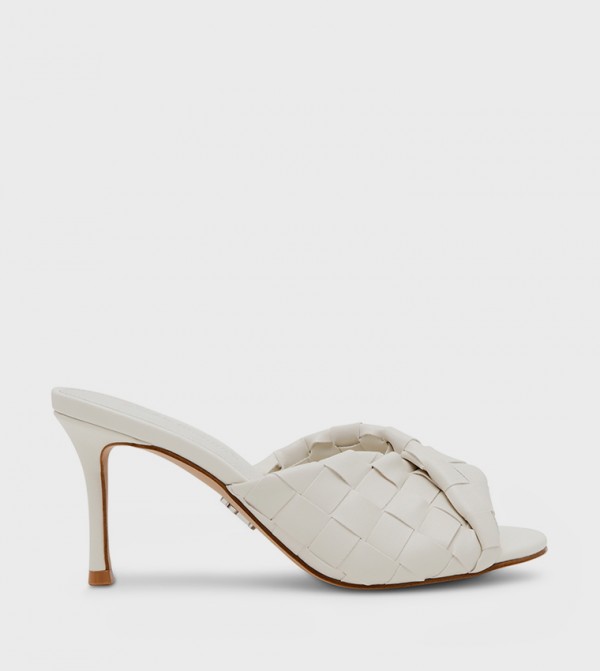 KAYLOR Braided Strap Heeled Sandals