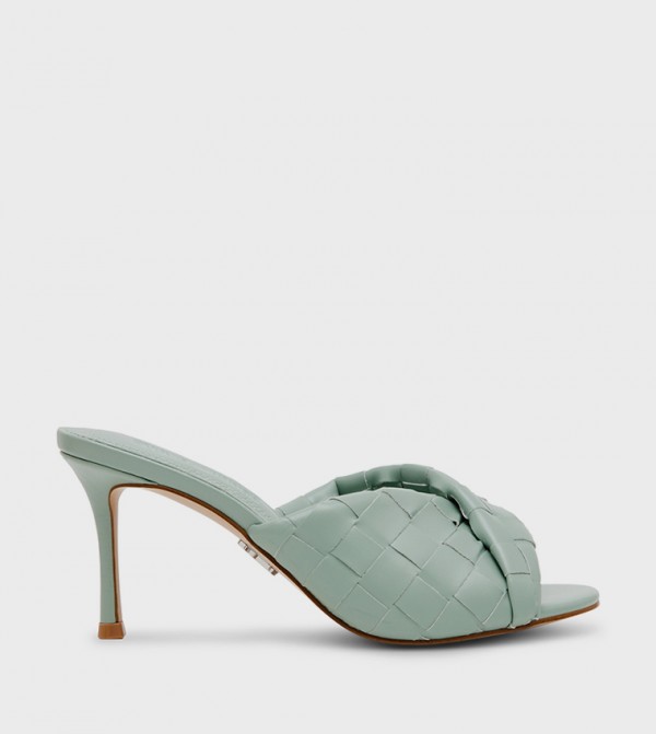 KAYLOR Braided Strap Heeled Sandals