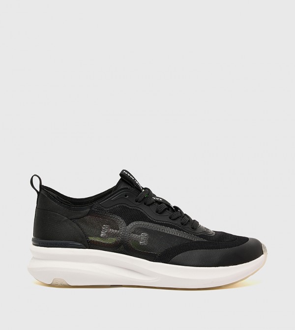 SARITA Round Toe Lace-Up Sneakers