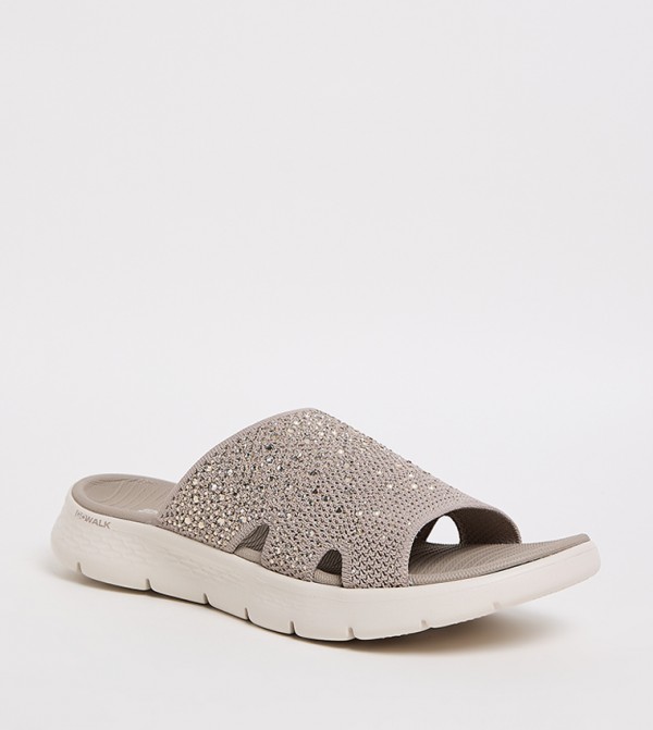 GO WALK FLEX GLITZ - Casual Sandals