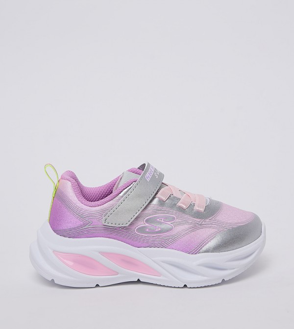 COSMIC GLOW Velcro Closure Sneakers