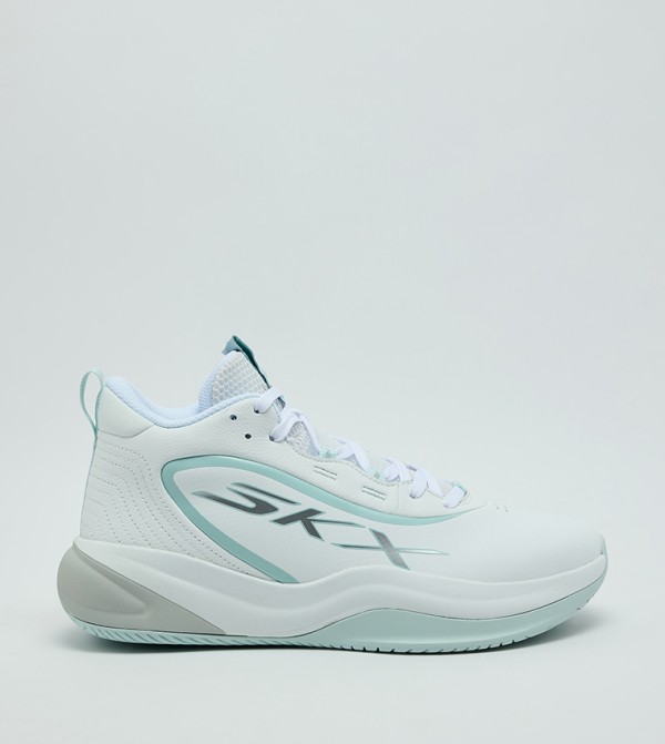 SKX LEAGUE Printed Lace-Up Basketball Shoes