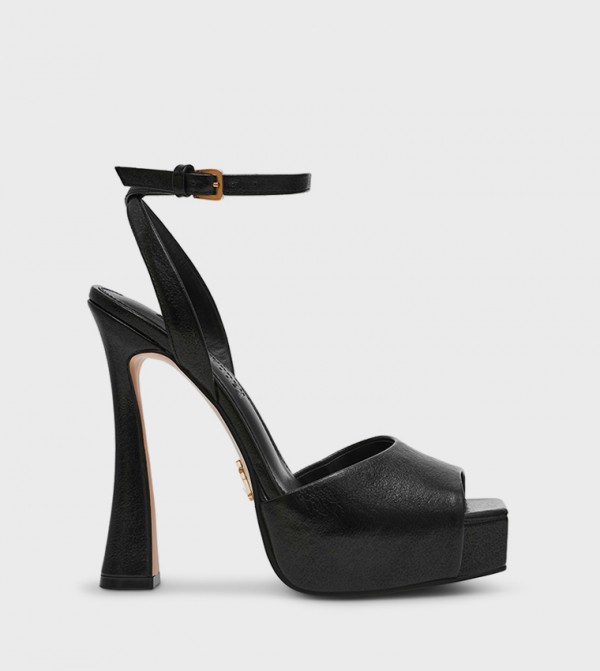 SASS Ankle Strap Platform Heel Sandals