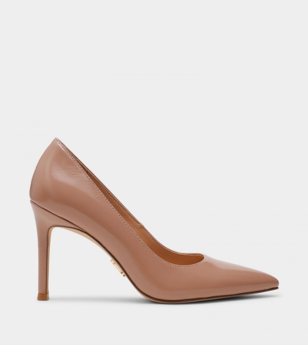 SECURED Pointed Toe Heel Pumps