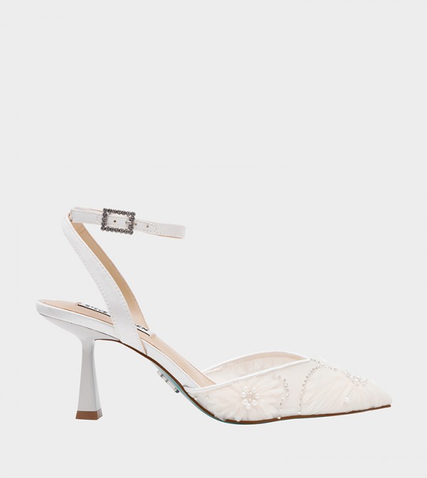 SB-DELIA Embellished D'Orsay Pumps