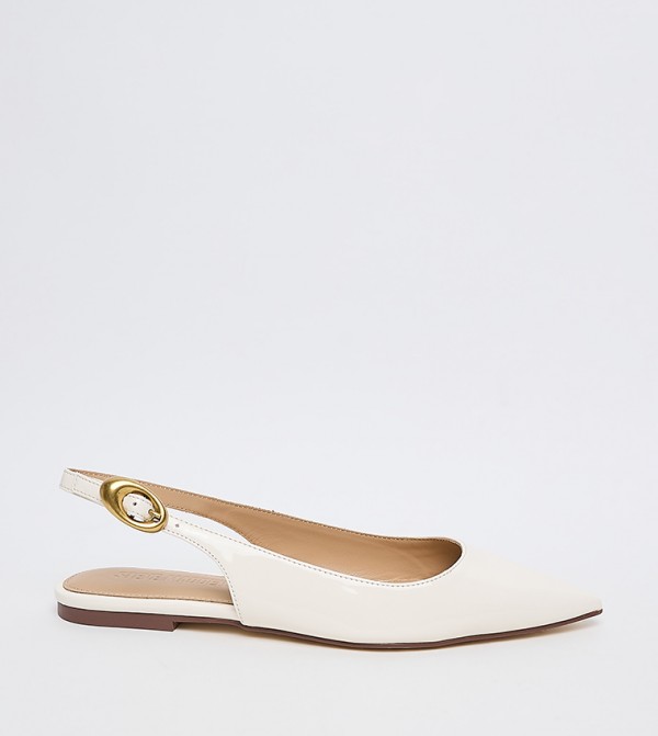 OTTIE Pointed Toe Slingback Flat Shoes