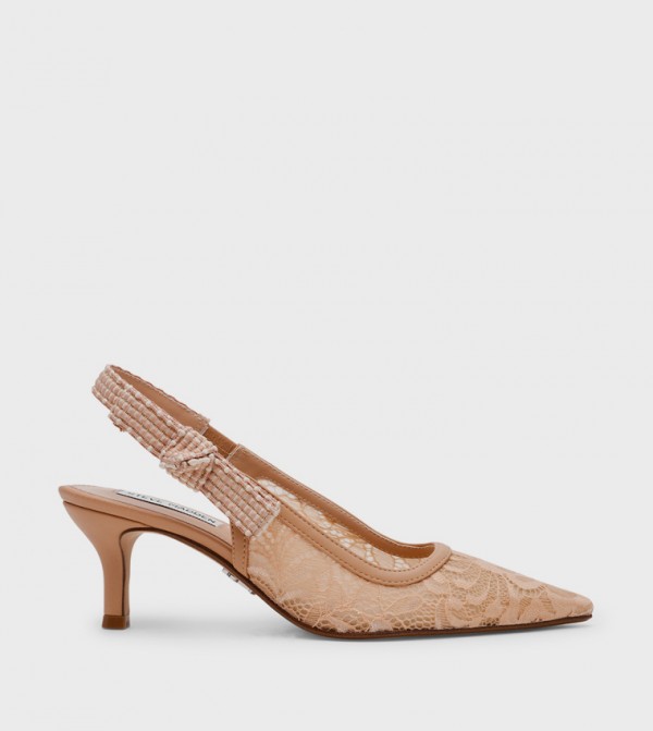 ENSEMBLE Pointed Toe Slingback Pumps
