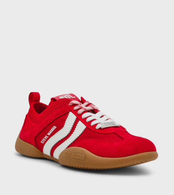 BISCOTTI Color Block Lace-Up Sneakers