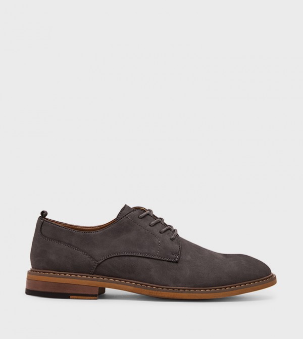 EARNEST Textured Lace-Up Formal Shoes