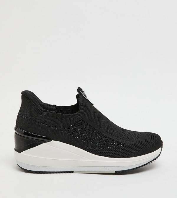 THE TRIPLE Embellished Slip-On Shoes