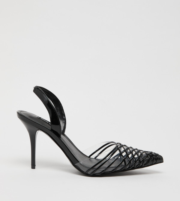 حذاء بيما بمقدمة مدببة وحزام خلفي