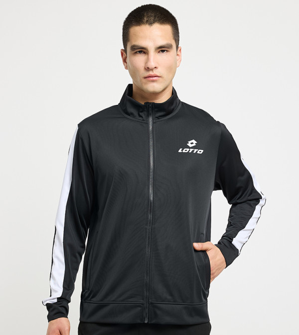 Logo Printed Zip-Through Jacket