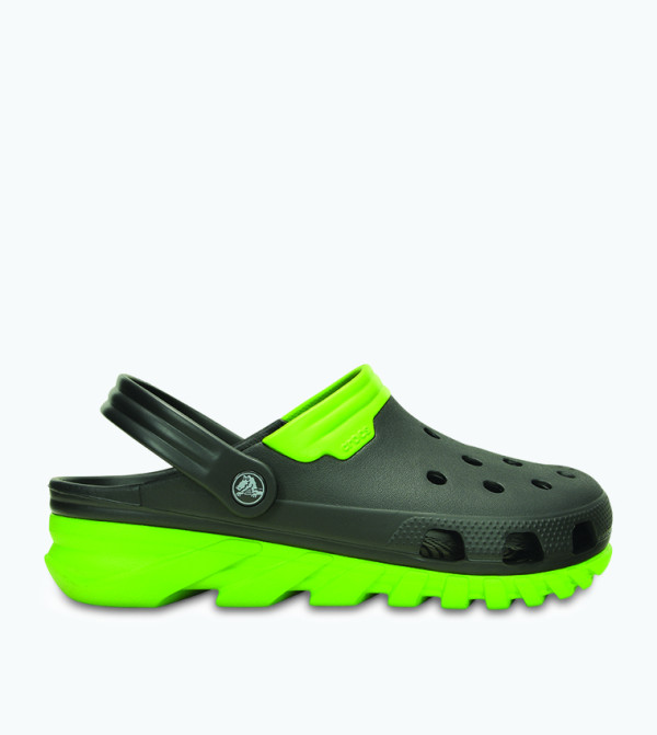 Buy Crocs Duet Max Clog Green In Green | 6thStreet Qatar
