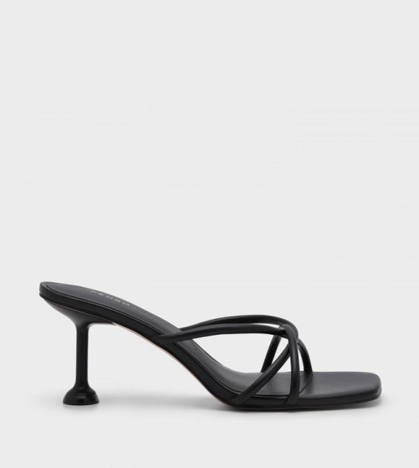 TINDI Square Toe Heeled Sandals