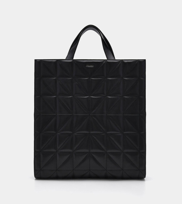 KAYLA Quilted Leather Tote Bag
