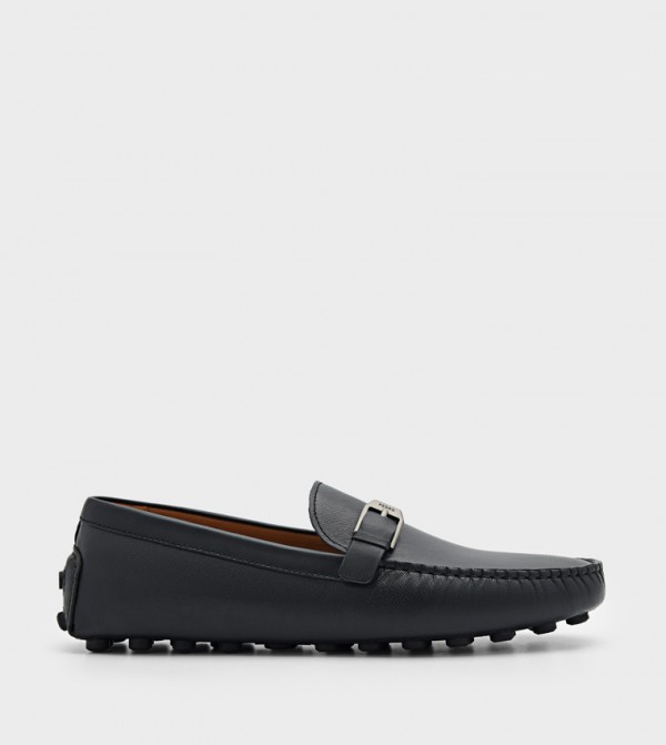SAFFIANO Leather Driving Shoes