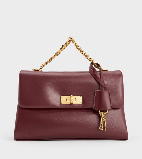 KERRY Twist Lock Crossbody Bag
