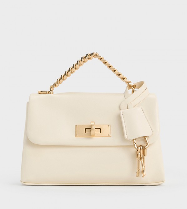 Twist Lock Crossbody Bag