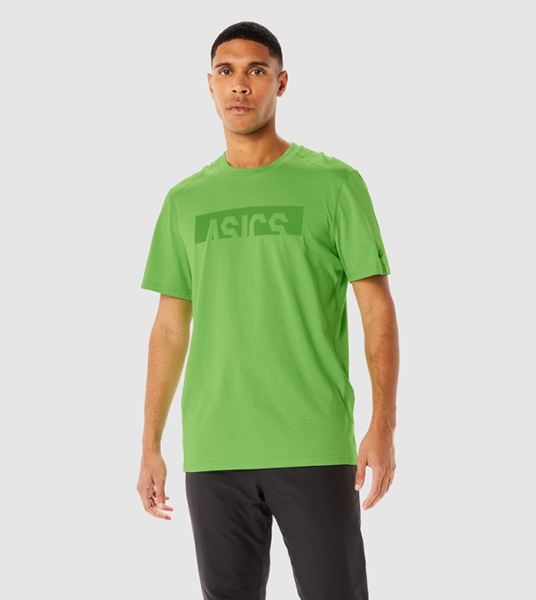 Print Short Sleeves Active T-Shirt