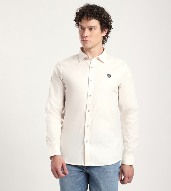 قميص كم طويل