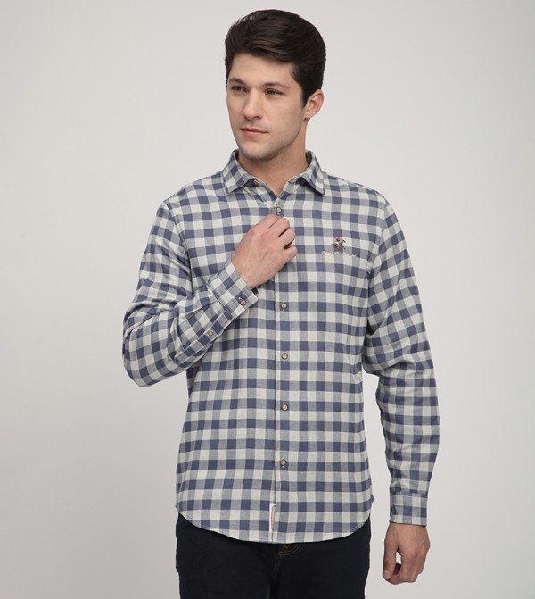 Checkered Long Sleeves Shirt