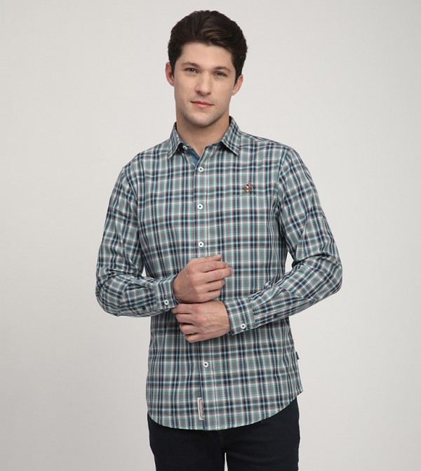 Plaid Long Sleeves Shirt
