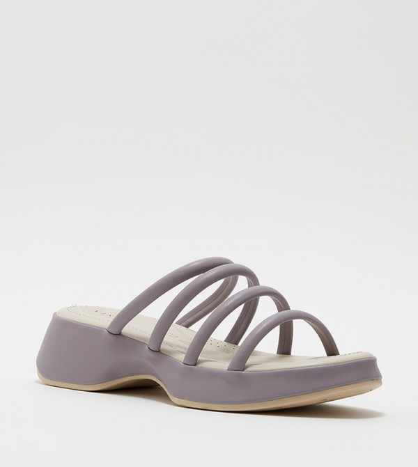 Textured Eco Comfort Open Toe Sandals