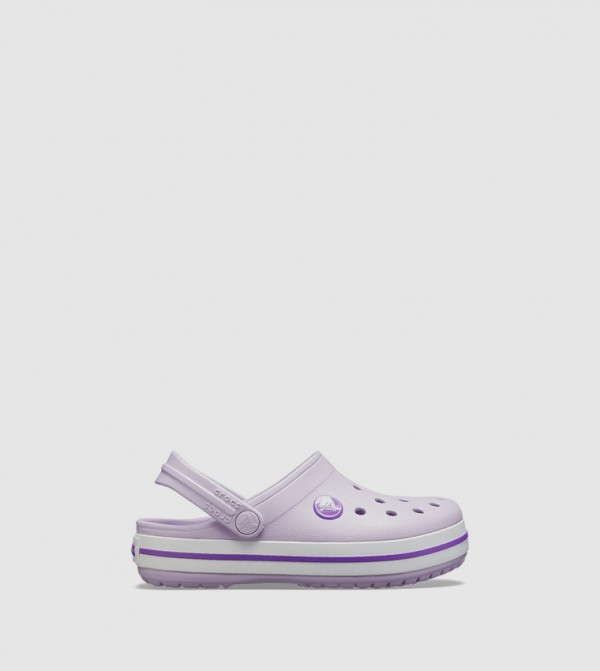 Purple discount crocband crocs