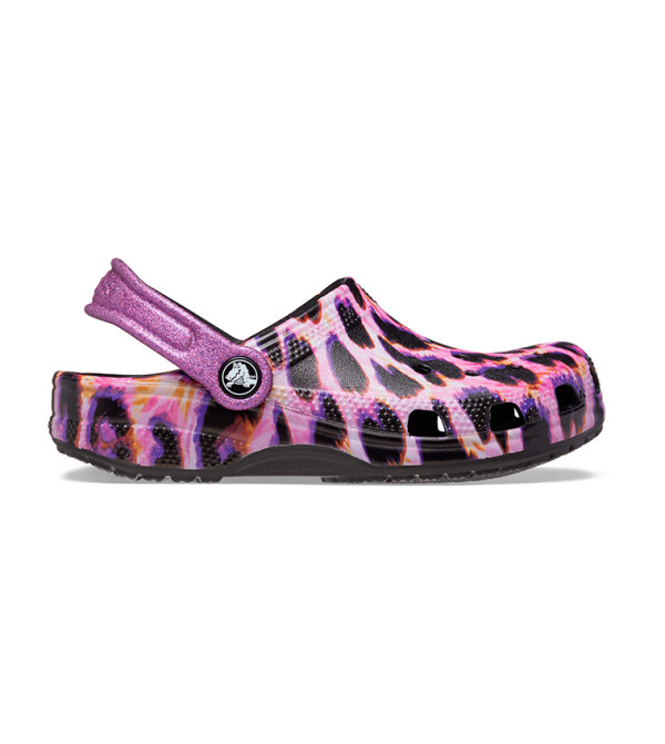 pink leopard crocs