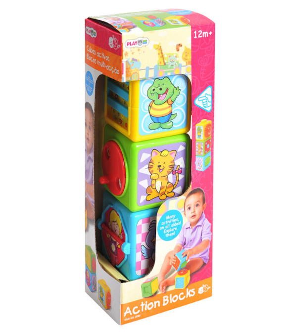 Buy PlayGo PlayGo: Action Blocks Multi In Multiple Colors | 6thStreet UAE