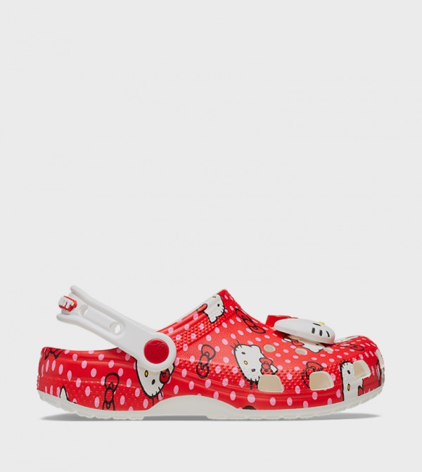 Toddlers' Hello Kitty Red Classic Clog 