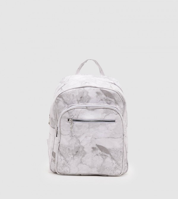 Ardene, Bags, Black And White Checker Board Mini Backpack