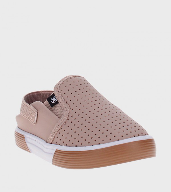 Textured Slip-On Shoes