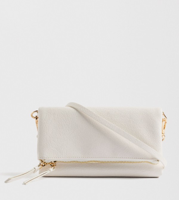 Patent Textured Crossbody Bag