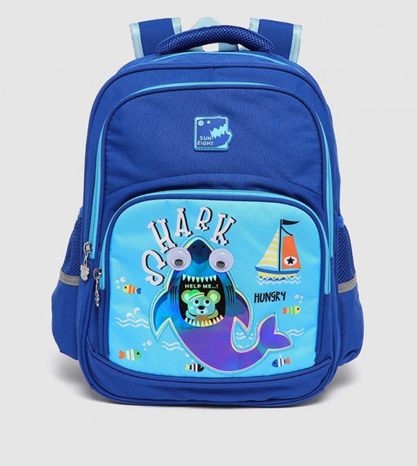 Zip Closure Printed Backpack
