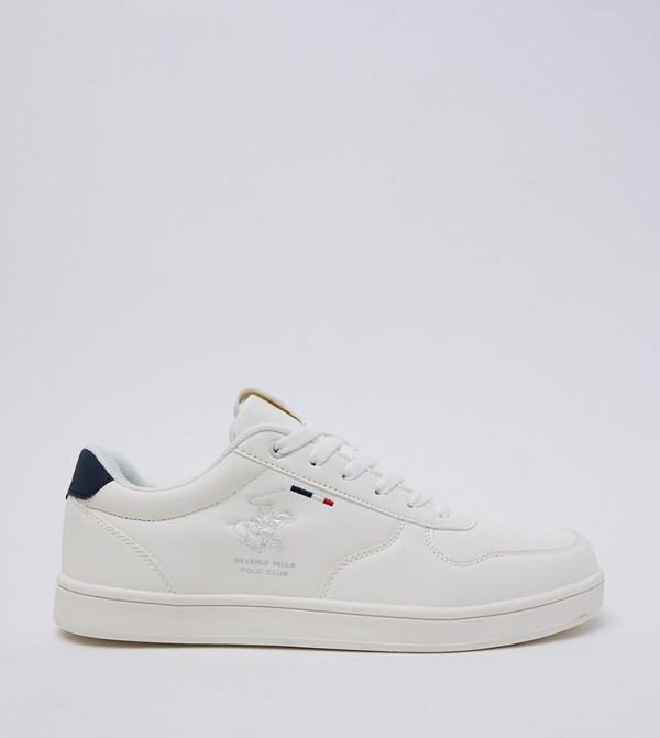Logo Printed Lace-Up Sneakers