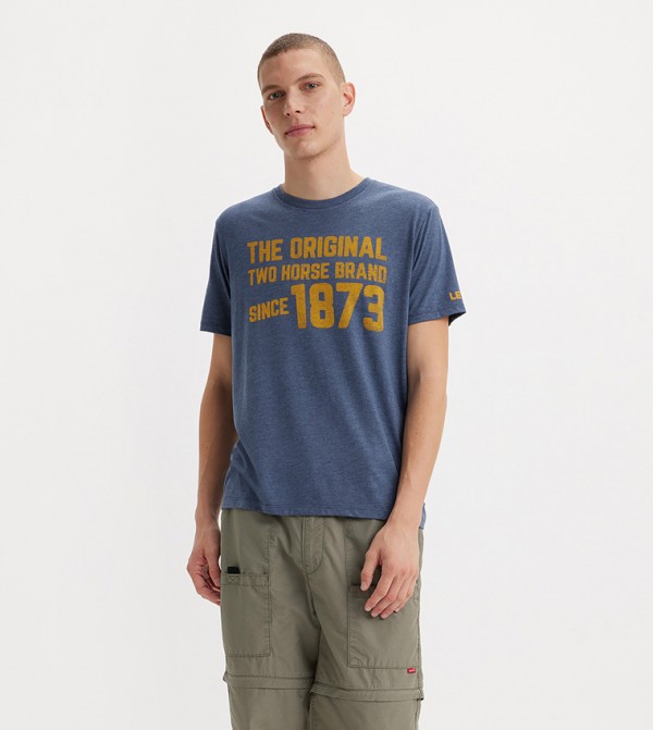 Printed Short Sleeves Casual T-Shirt