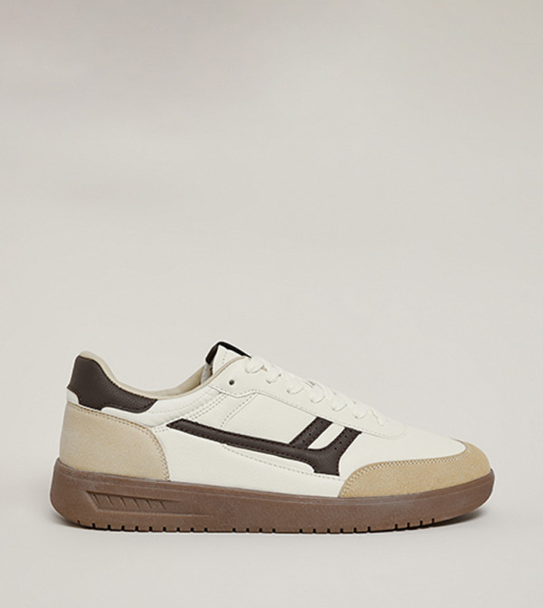 Color Lace Up Sneakers