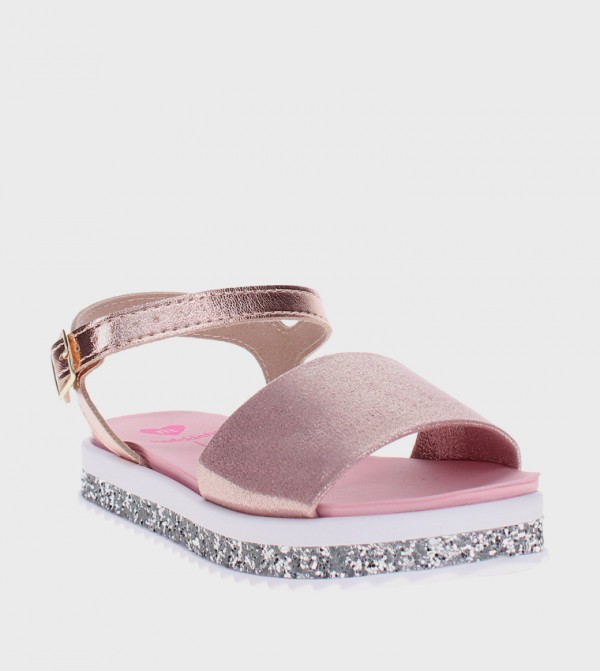 Open Toe Flatform Sandals