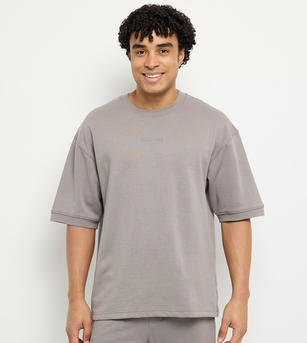 Essential Back Printed Short Sleeves T-Shirt